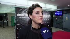 Agustina Macri presenta en Madrid su útlima película, 'Miss Carbón'